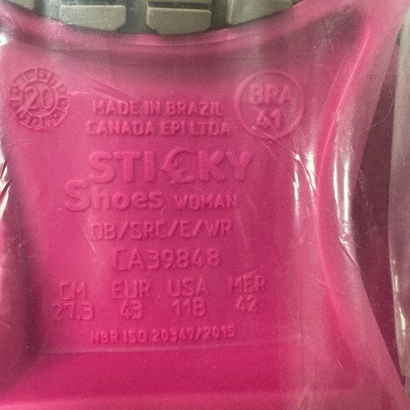 Sticky Nursing Shoes Chefs Kitchen Nurses non slip waterproof stethoscope 11B - Picture 5 of 7